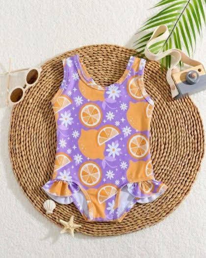 مايوة بناتي قطعة  👙🩱